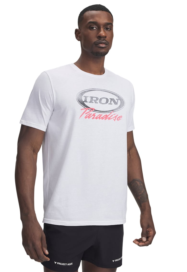 Tricou cu imprimeu Iron Project Rock