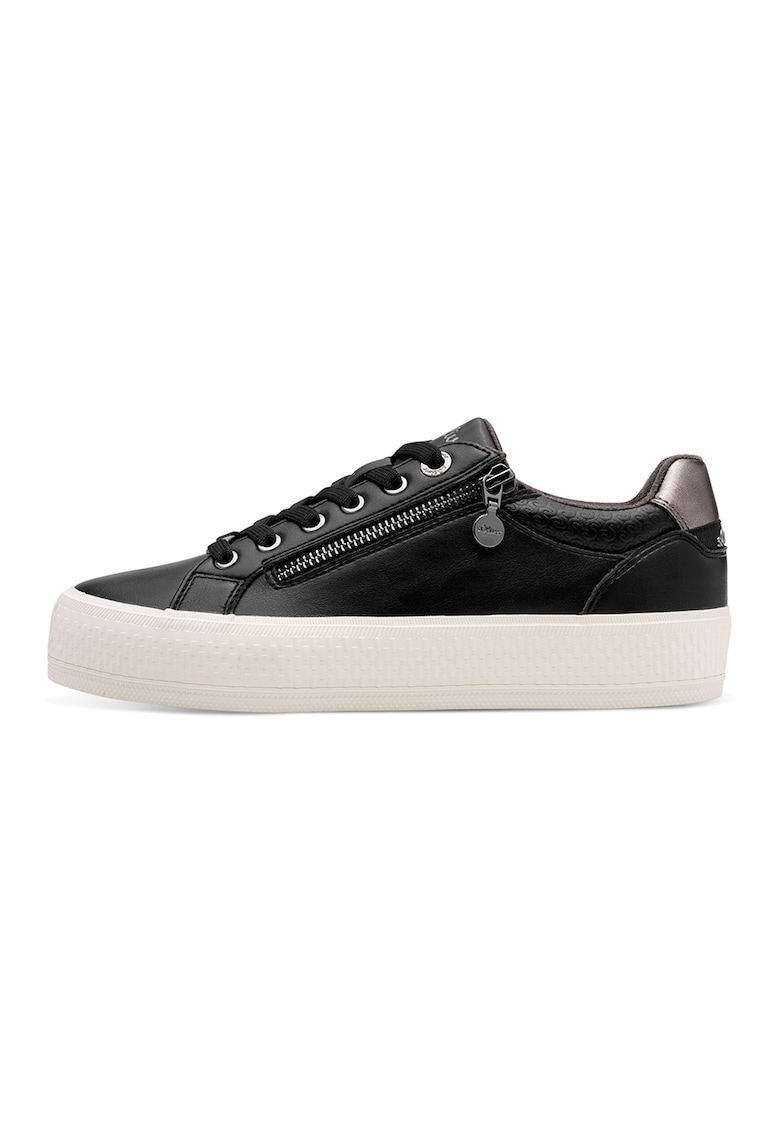 Pantofi sport flatform cu fermoar