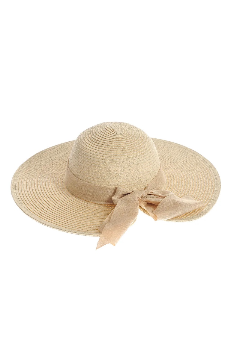 Palarie cu panglica bej -  Paris