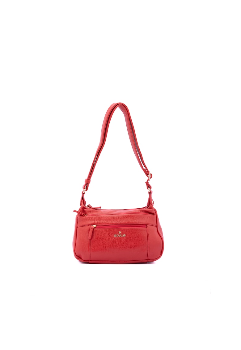 Geanta crossbody din piele ecologica - Rosu