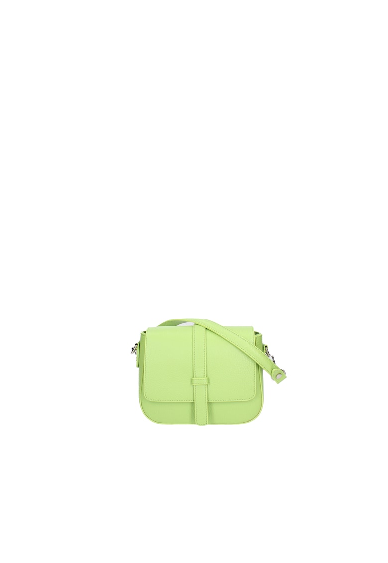Roberta Rossi Geanta crossbody din piele cu bareta ajustabila - Verde