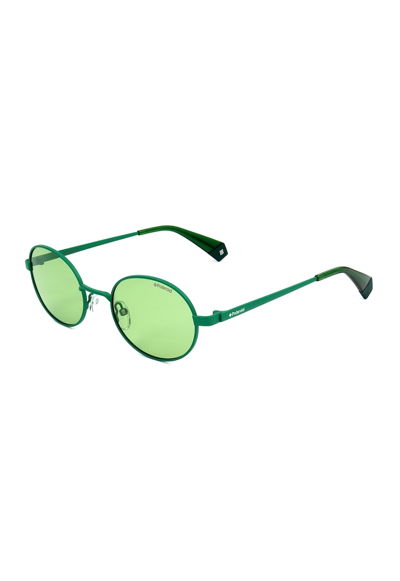Ochelari de soare rotunzi unisex cu lentile polarizate - Verde