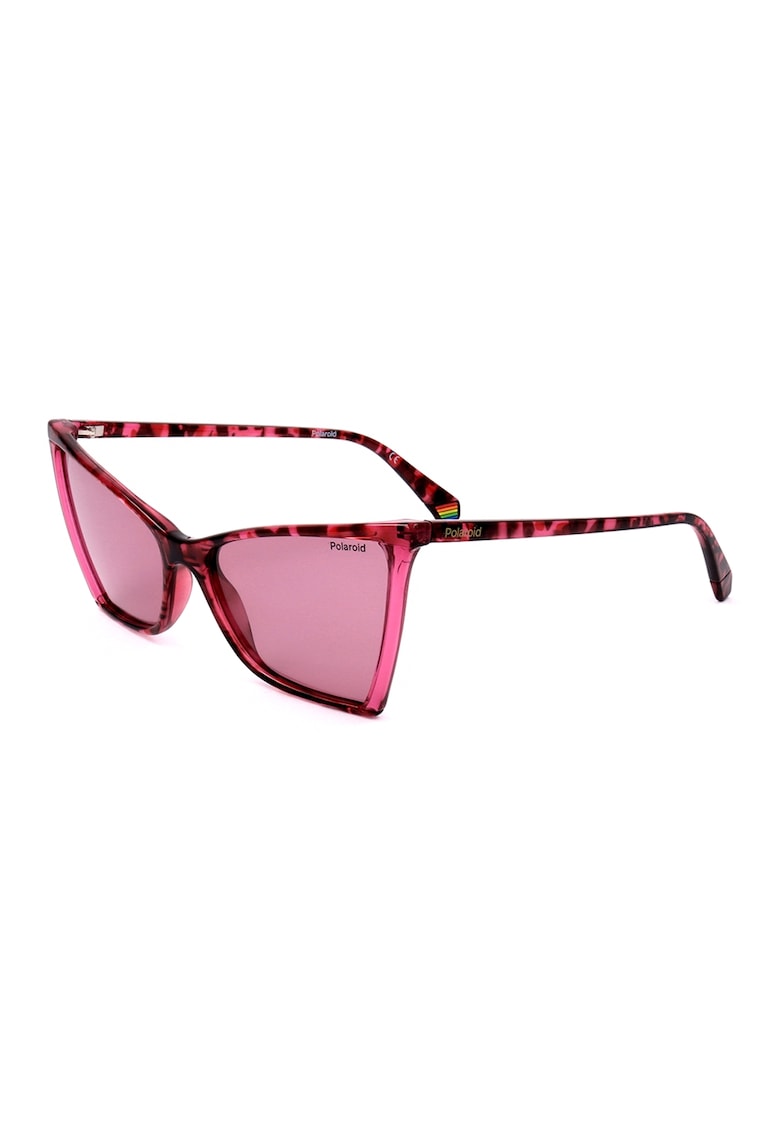 Ochelari de soare cat-eye cu lentile polarizate - Roz