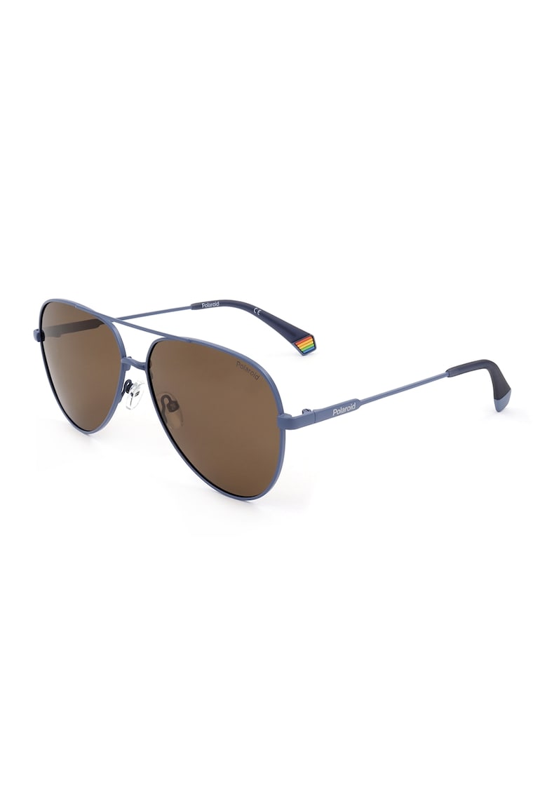 Ochelari de soare unisex cu lentile polarizate - Albastru inchis