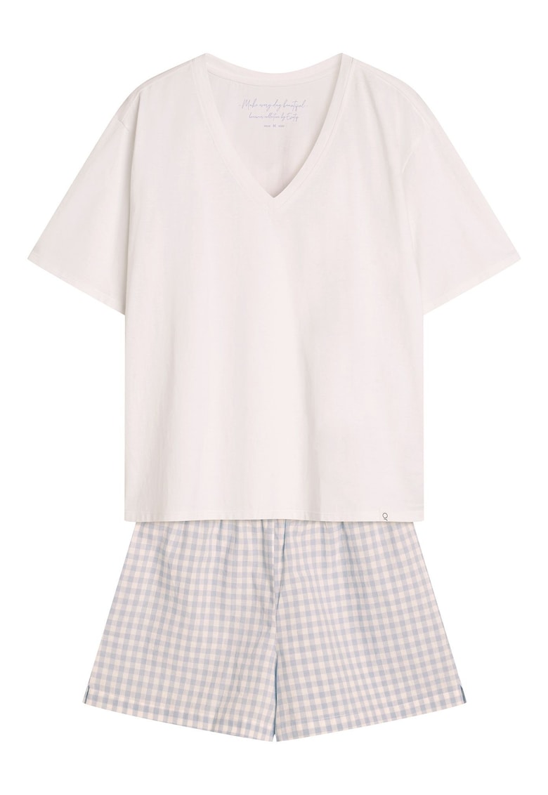 Pijama dama Rossini alb