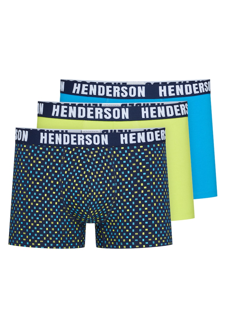 Set 3 boxeri pentru barbati - Bumbac - Multicolor