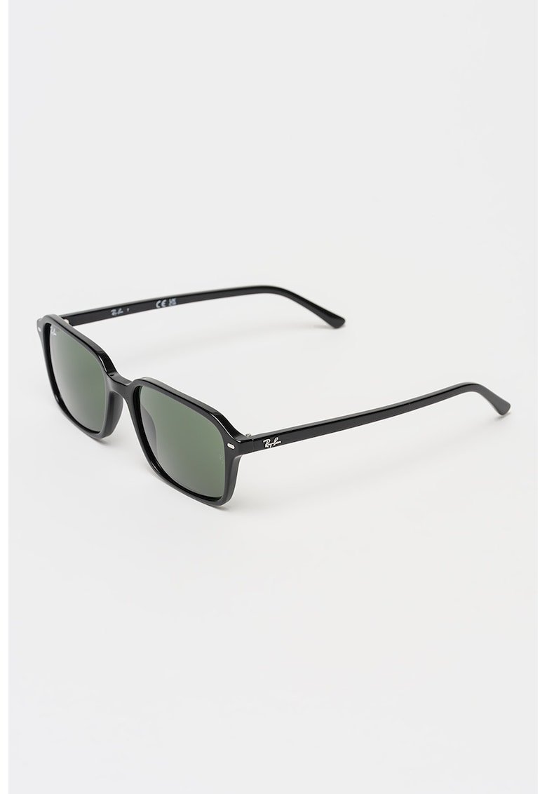 Ochelari de soare patrati unisex - Negru