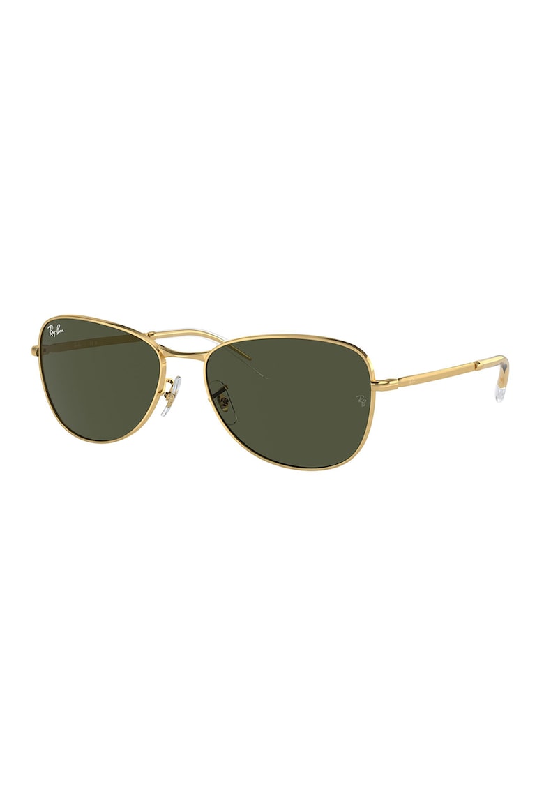 Ochelari de soare aviator unisex - Auriu