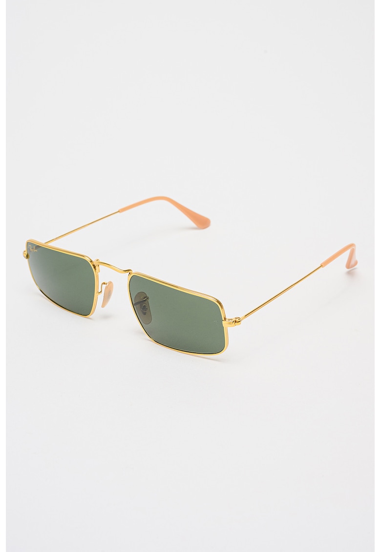 Ochelari de soare dreptunghiulari unisex - Auriu