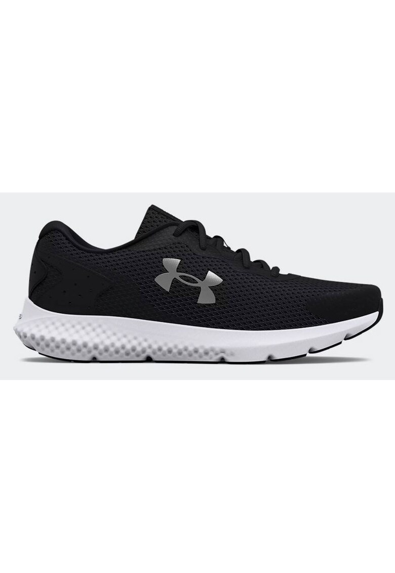 Pantofi usori pentru-alergare Ua Charged Rogue 3 - Negru stins - Alb murdar - Negru