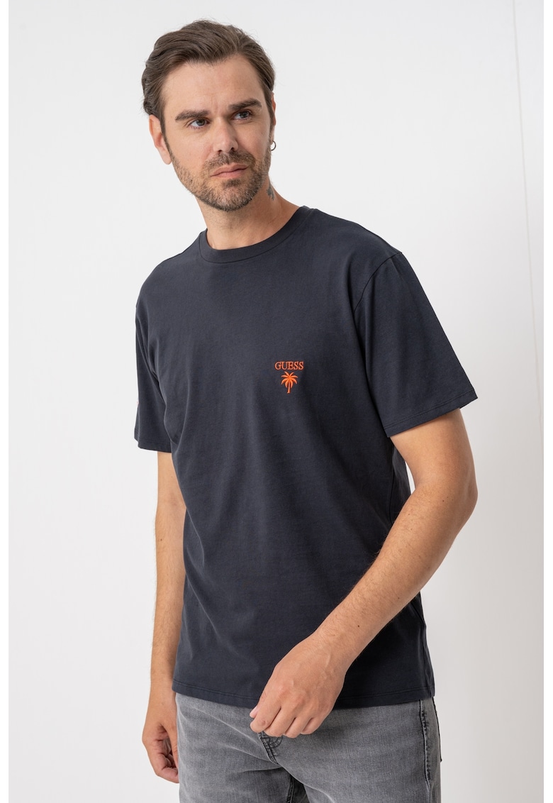 Tricou cu imprimeu logo pe partea din spate