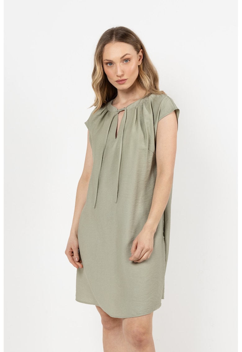 Rochie mini raion - verde