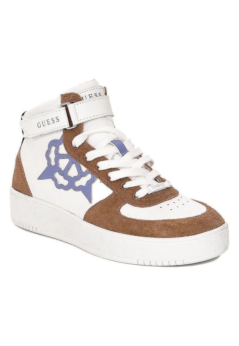 Guess Pantofi dama Piele naturala - Alb