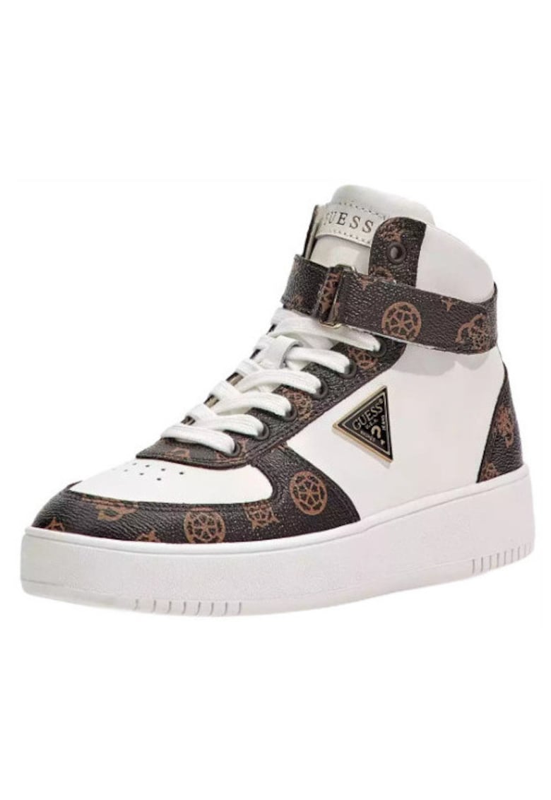 Guess Pantofi dama Piele ecologica - Maro