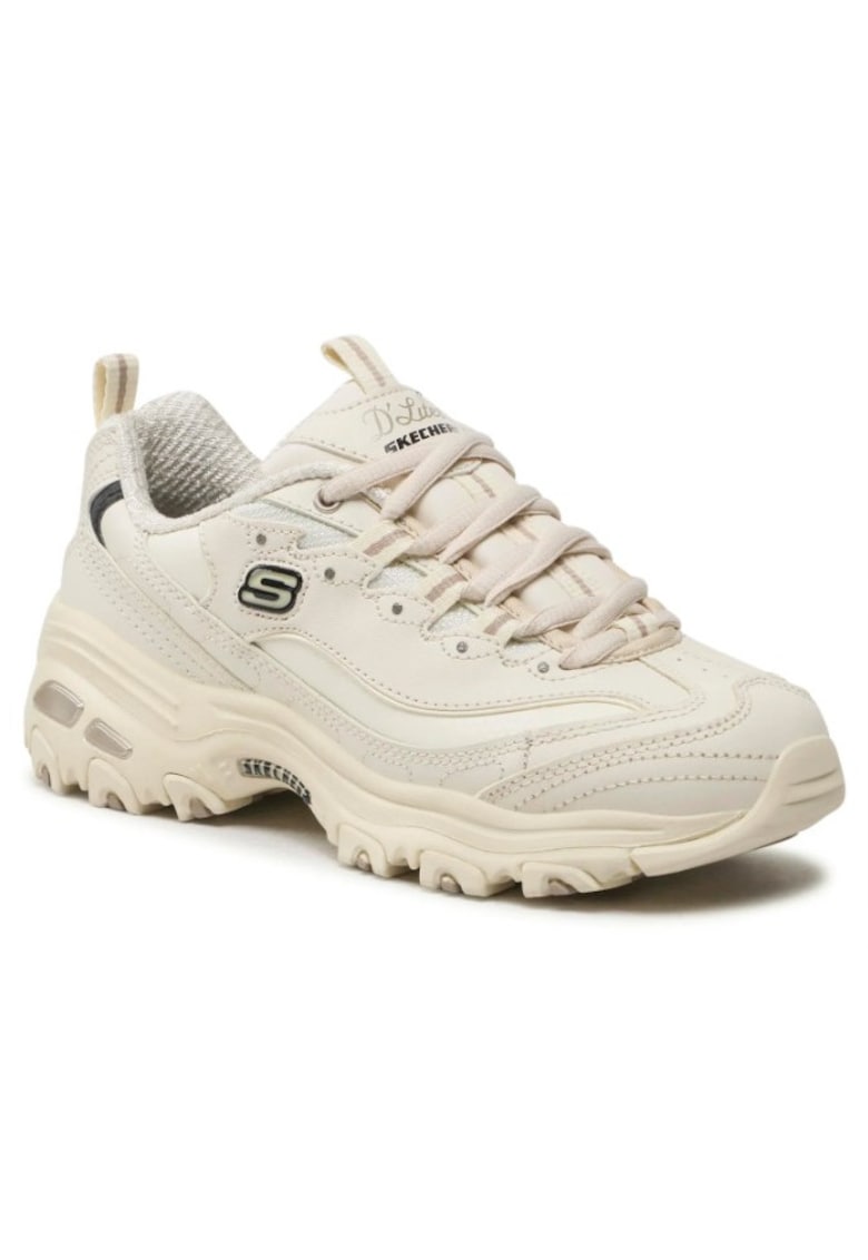 Pantofi sport din piele cu logo D'Lites Fresh Start - Alb - Alb