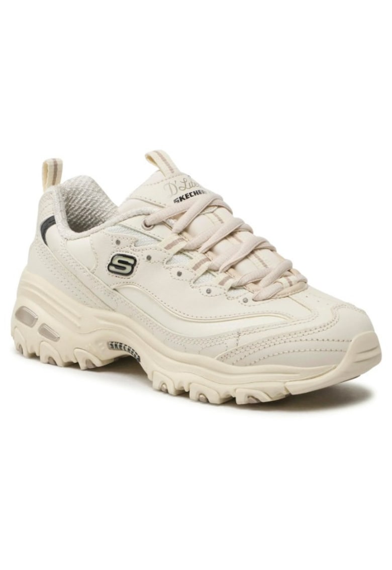 Pantofi sport din piele cu logo D'Lites Fresh Start - Alb - Alb