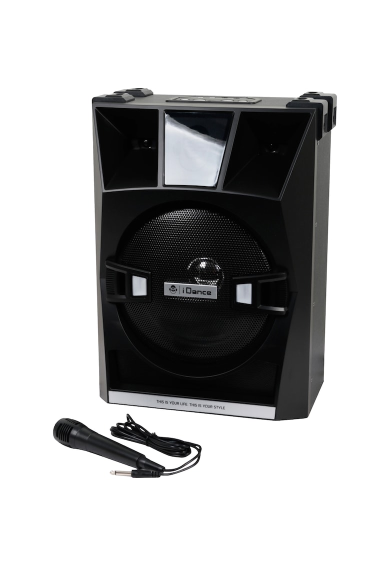 Sistem 2 in 1 XD30 A v2 - karaoke& DJ - 200W - Bluetooth - mixer incorporat cu efect Echo - joc de lumini - USB - aplicatie IOS si Android