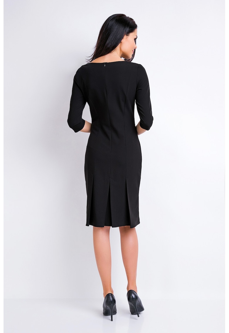 Rochie A158 - Negru - Negru