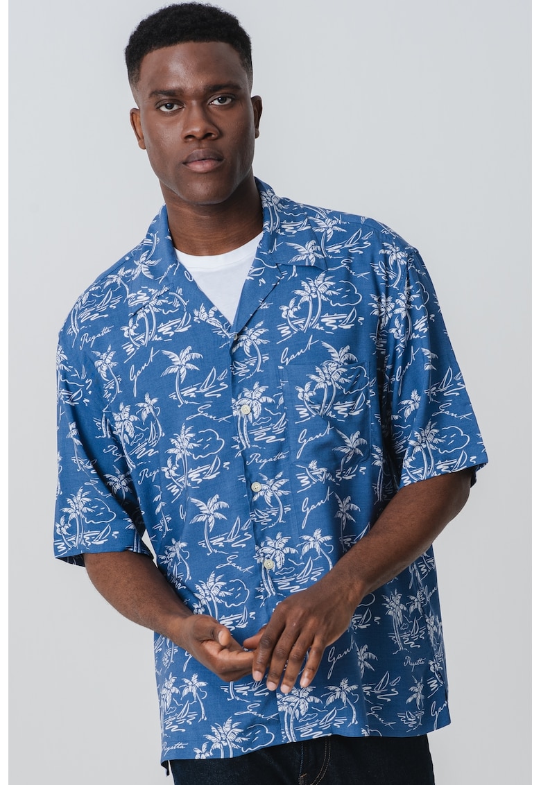 Camasa cu imprimeu tropical