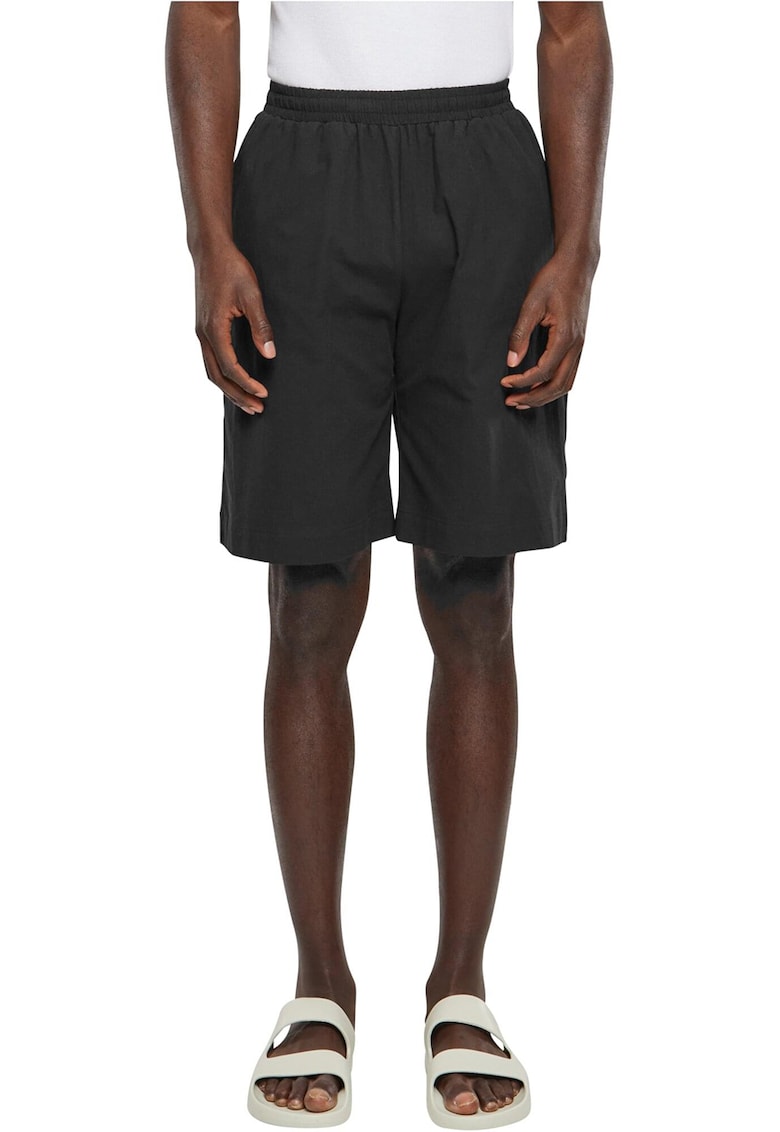 Pantaloni scurti din bumbac cu buzunare laterale Pantaloni scurti din bumbac cu buzunare laterale