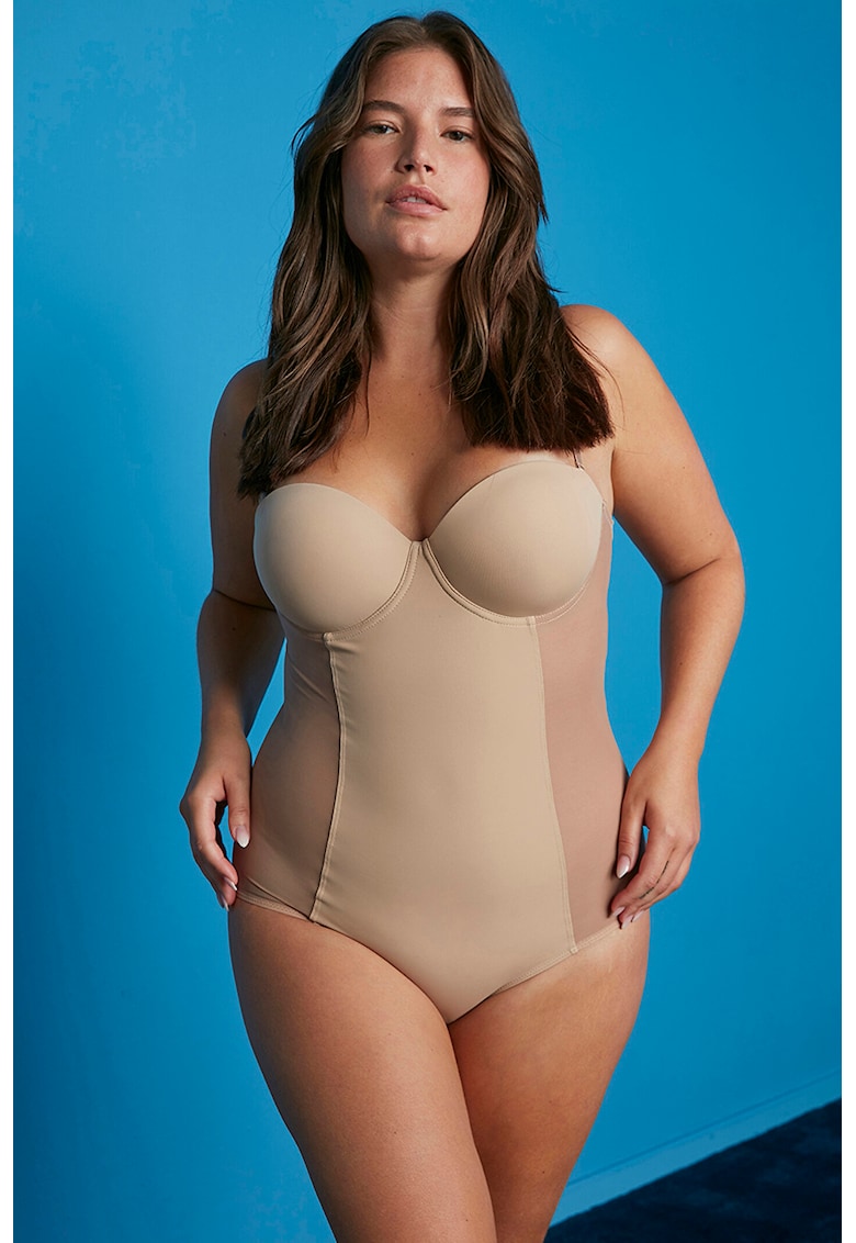 Body modelator cu insertii semitransparente