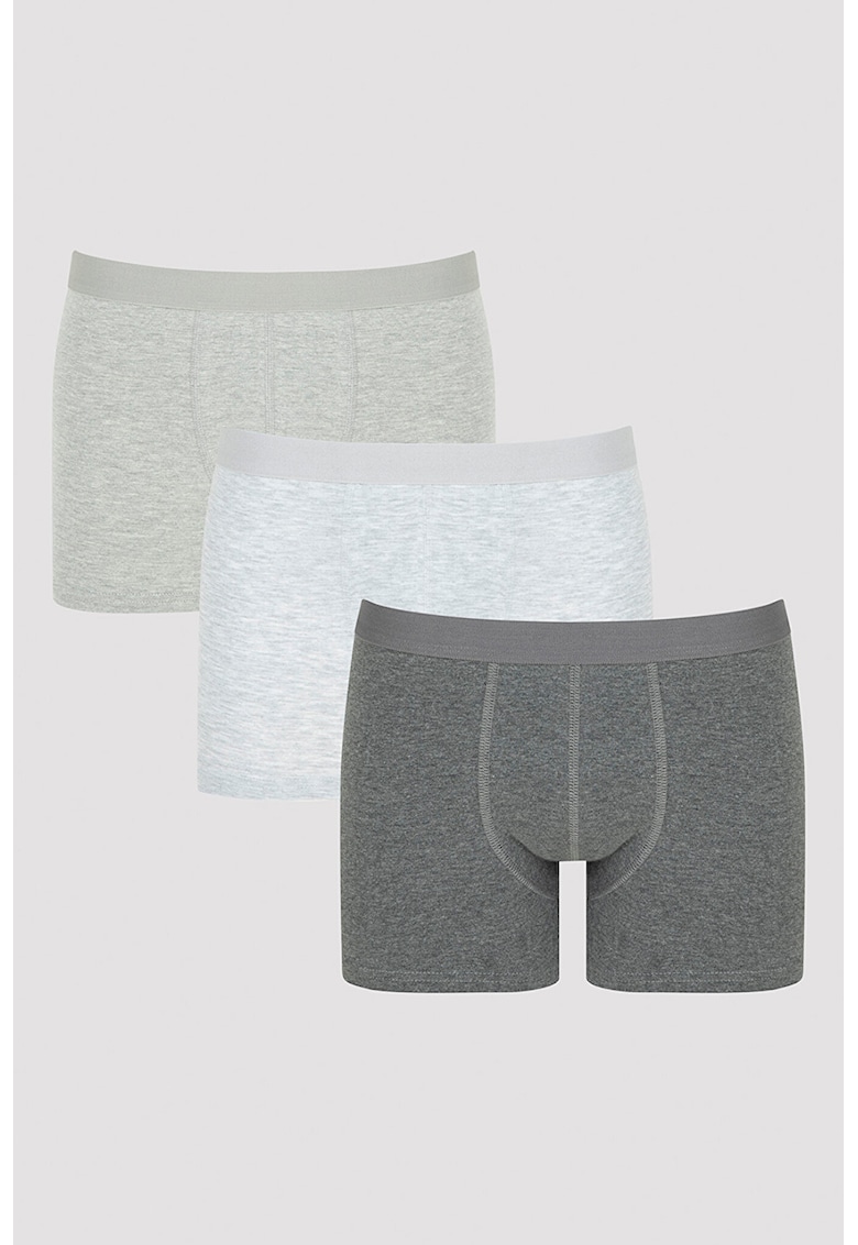 Set de boxeri cu talie elastica - 3 Perechi