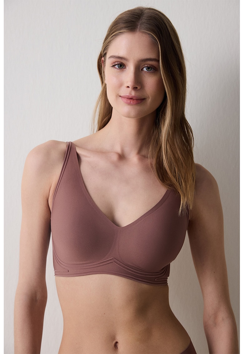 Sutien cu burete si model uni Sutien cu burete si model uni