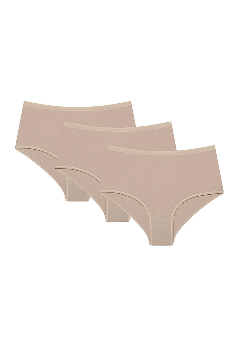 Set de chiloti hipster de bumbac - 3 Perechi