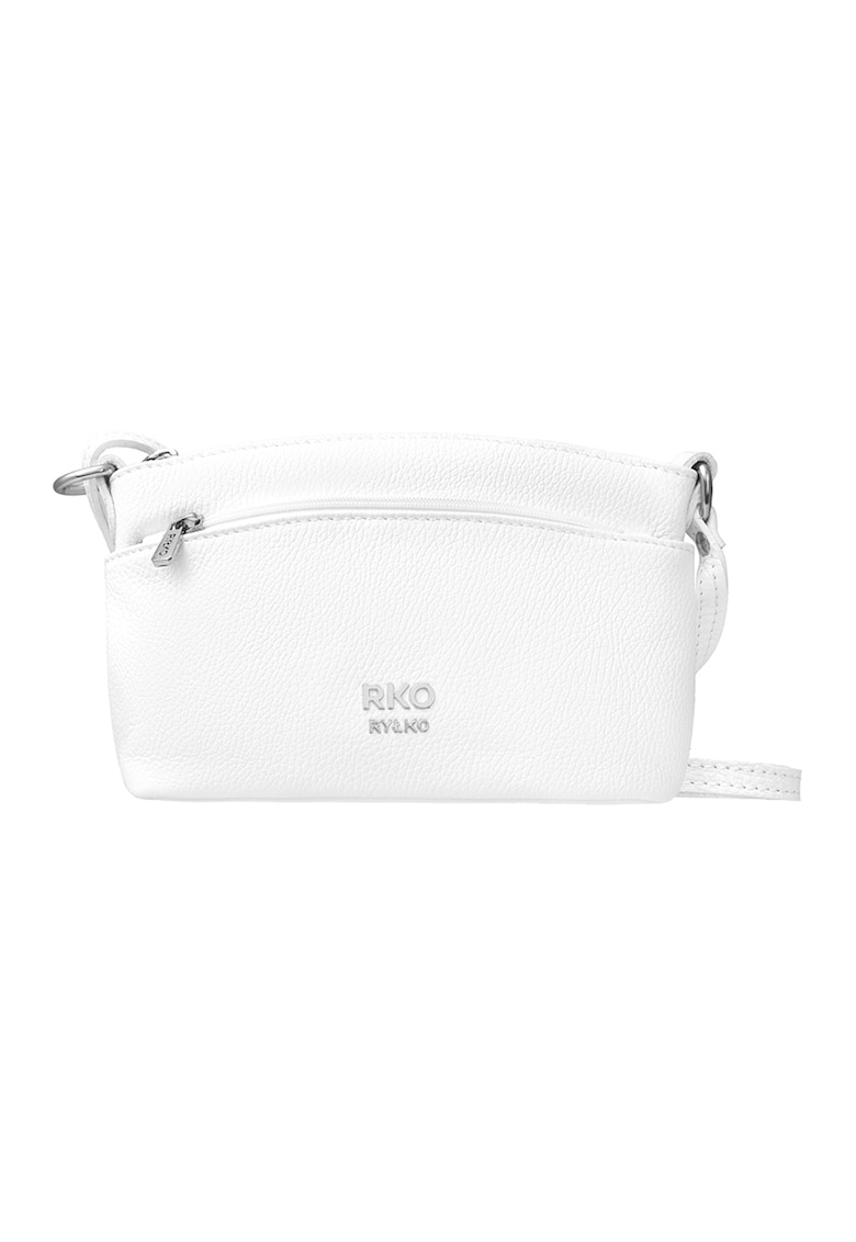 RYLKO - Geanta crossbody din piele - Alb optic