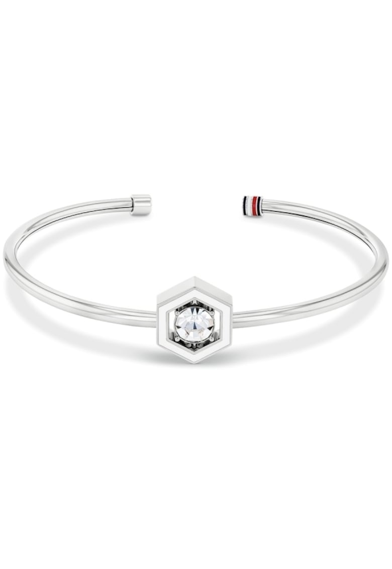 Bratara fixa cu cristal 2780856 - Argintiu