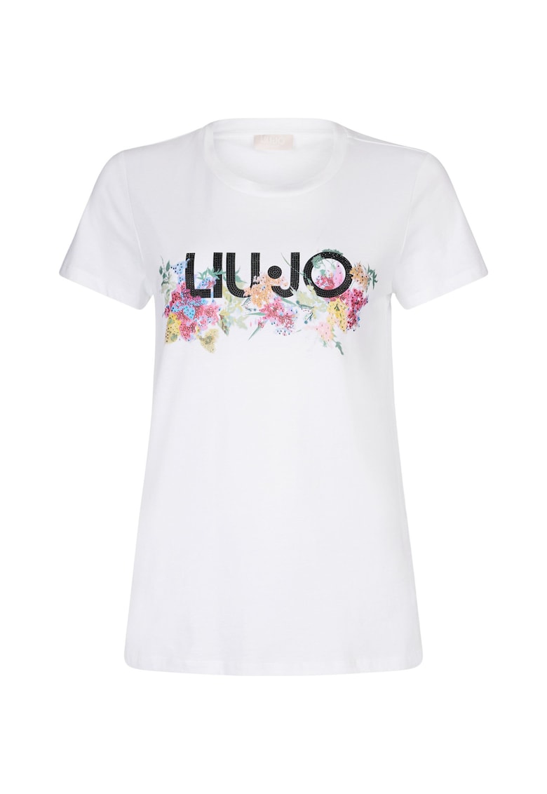 Tricou regular fit cu imprimeu logo