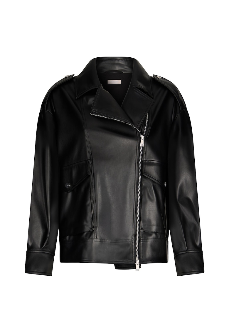 Jacheta biker din piele ecologica