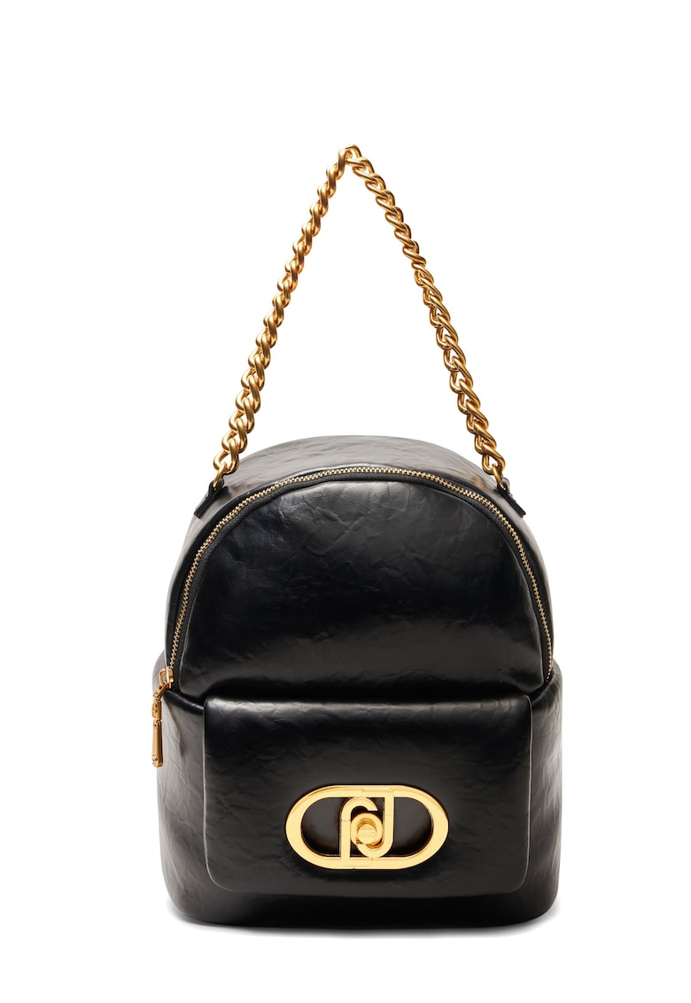 Rucsac de piele ecologica Lapuffy - Negru