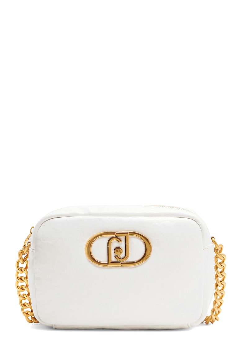 Geanta crossbody de piele ecologica Lapuffy - Alb