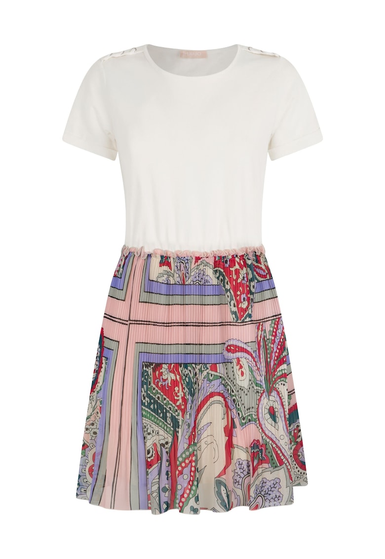 Rochie scurta cu model in partea de jos Rochie scurta cu model in partea de jos