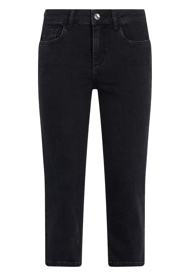 Blugi capri cu talie joasa