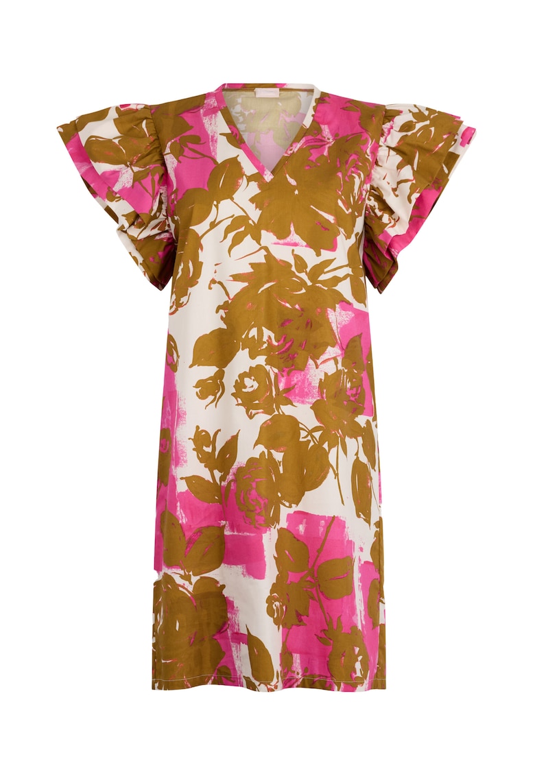 Rochie scurta cu poplin