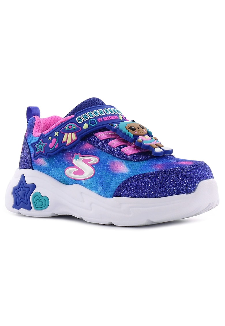 Pantofi sport pentru bebeluși Snuggle Sneaks - Skech Squad bleumarin Mărime: