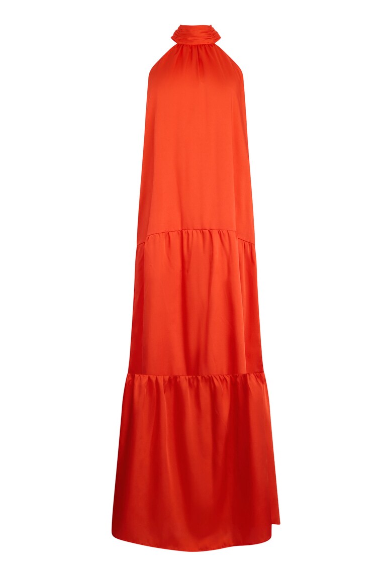 Rochie lejera cu decolteu halter