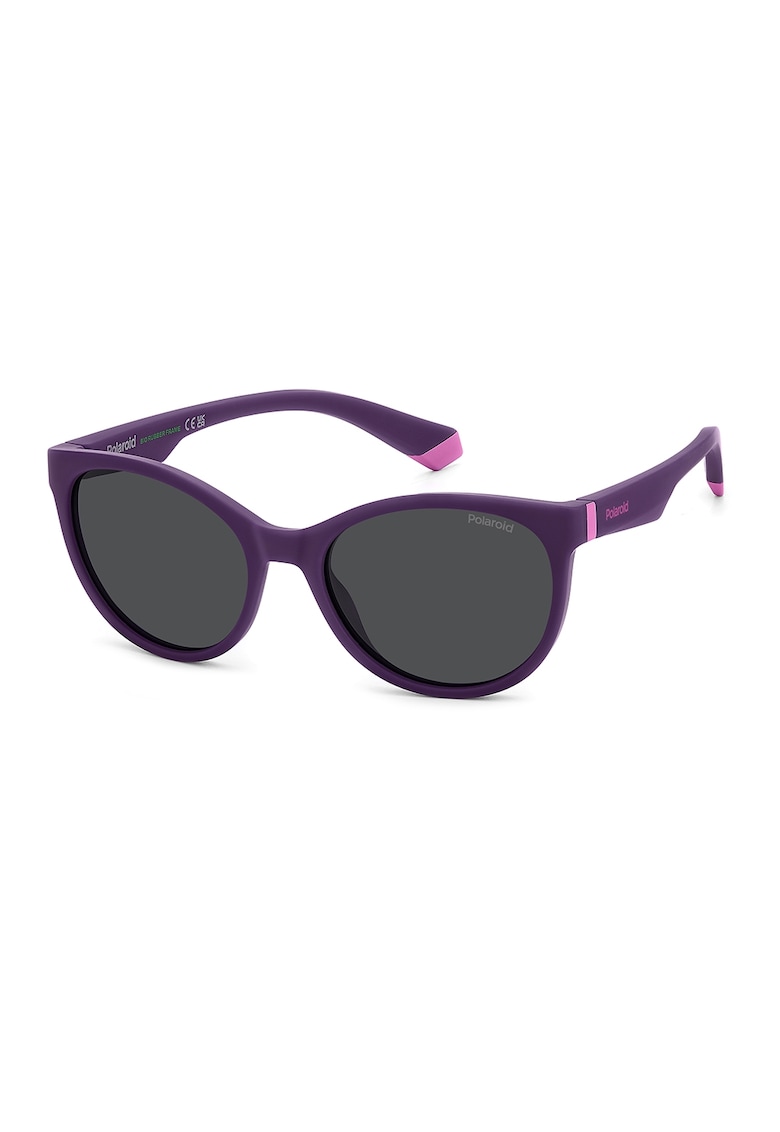 Ochelari de soare rotunzi cu lentile polarizate - Violet