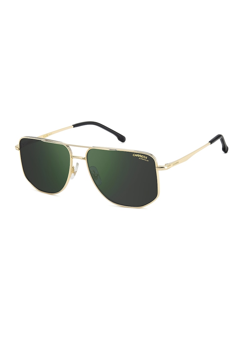 Ochelari de soare aviator cu rama metalica