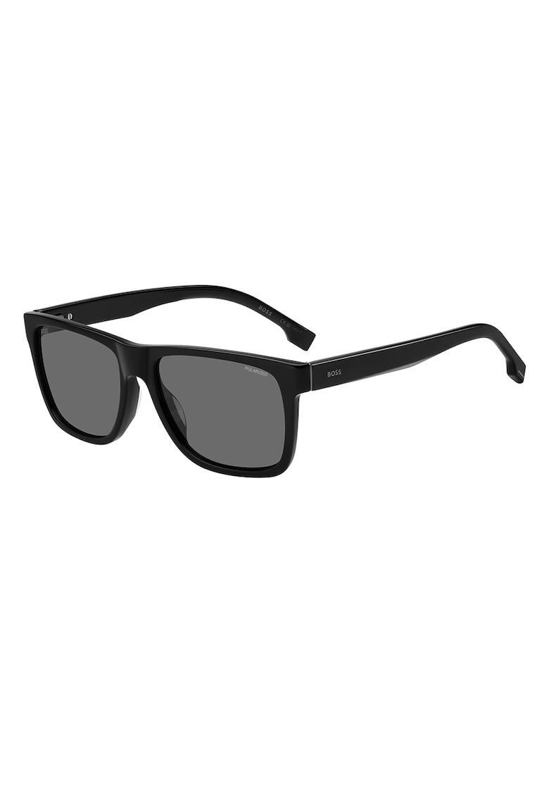 Ochelari de soare patrati polarizati - Negru