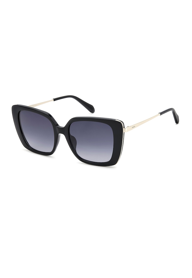 Ochelari de soare butterfly cu lentile in degrade - Auriu/Negru