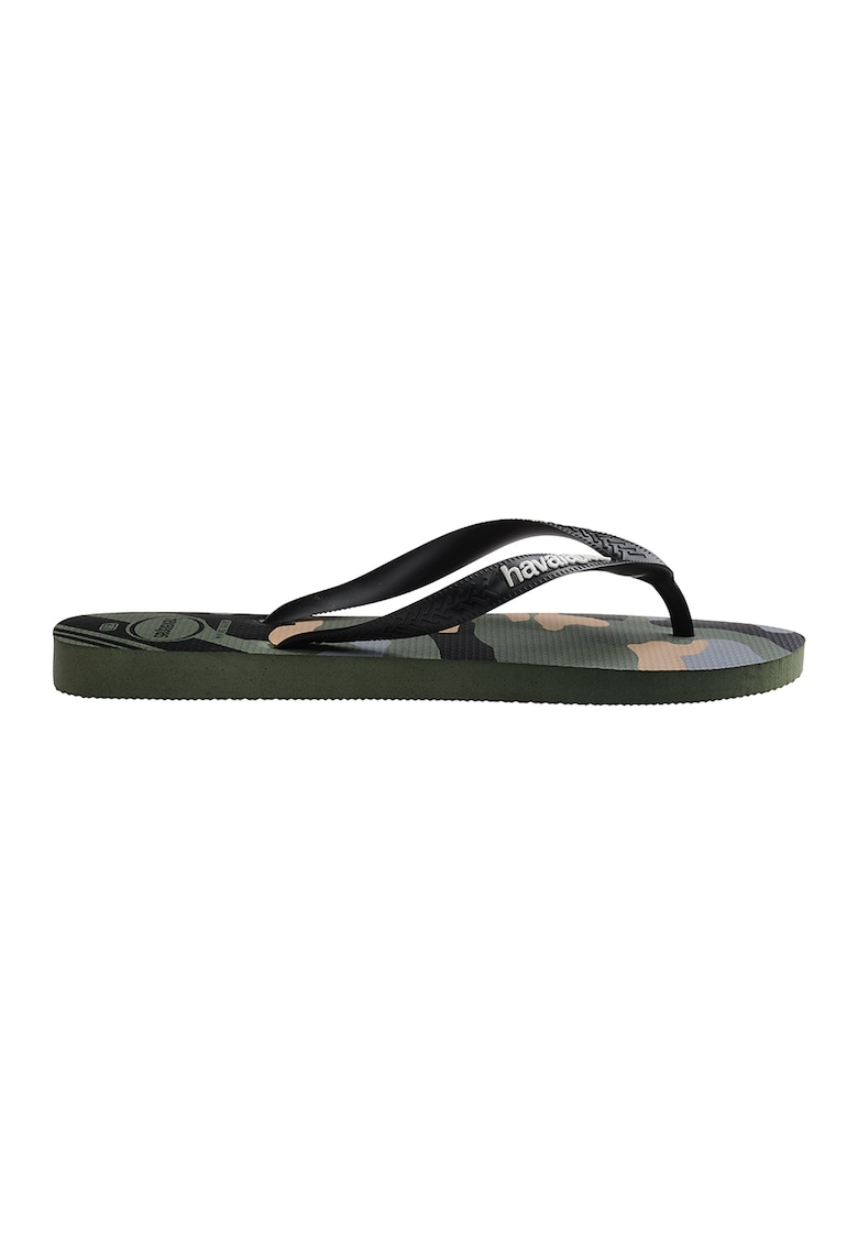 Papuci flip-flop cu model camuflaj Top