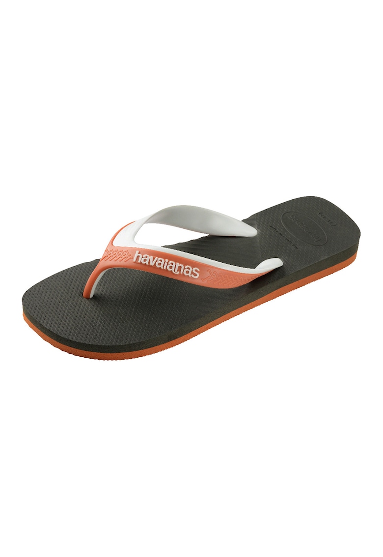 Papuci flip-flop cu detaliu logo Papuci flip-flop cu detaliu logo