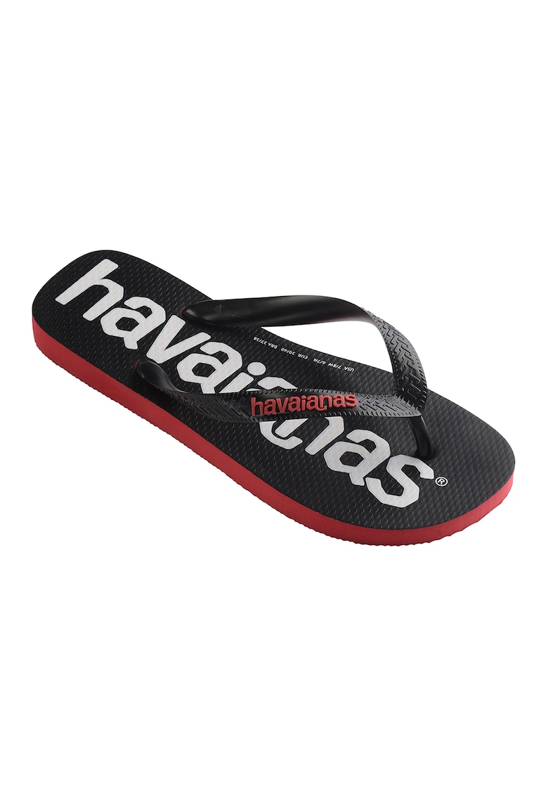 Papuci flip-flop cu logo Logomania 2