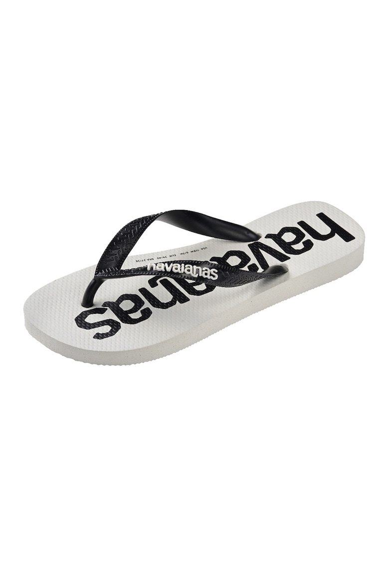Papuci flip-flop cu logo Logomania 2