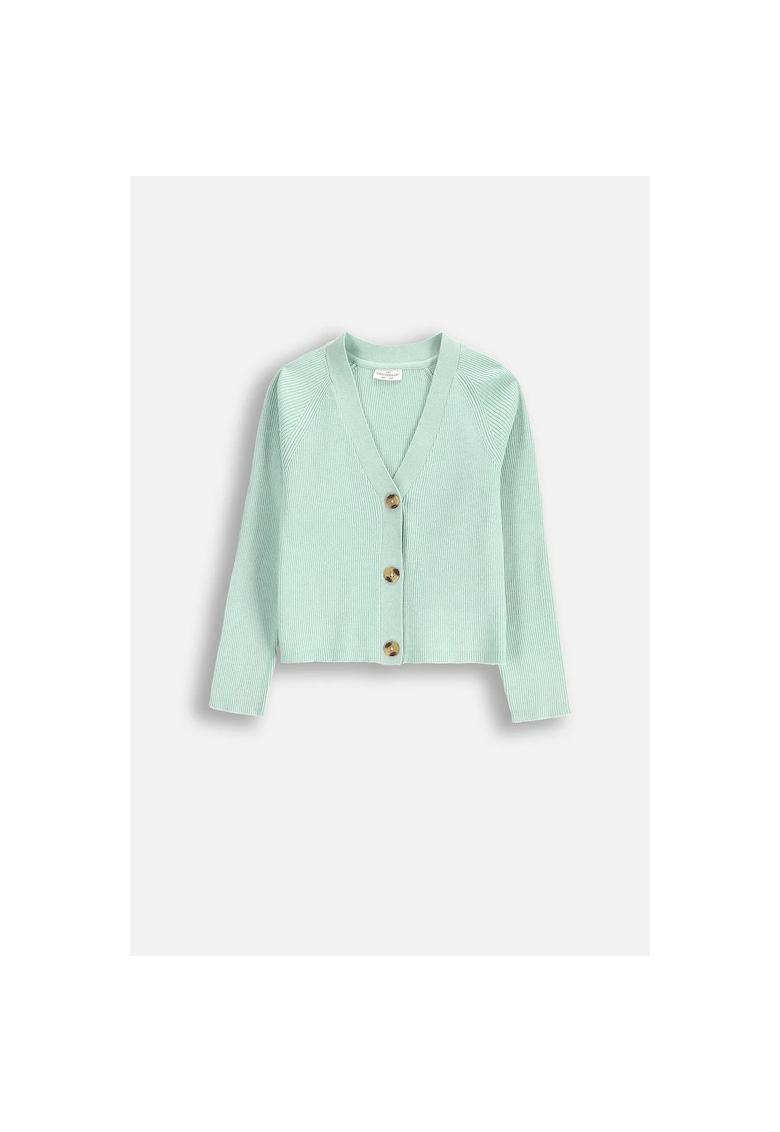 Pulover pentru fete - viscoza - mint cream