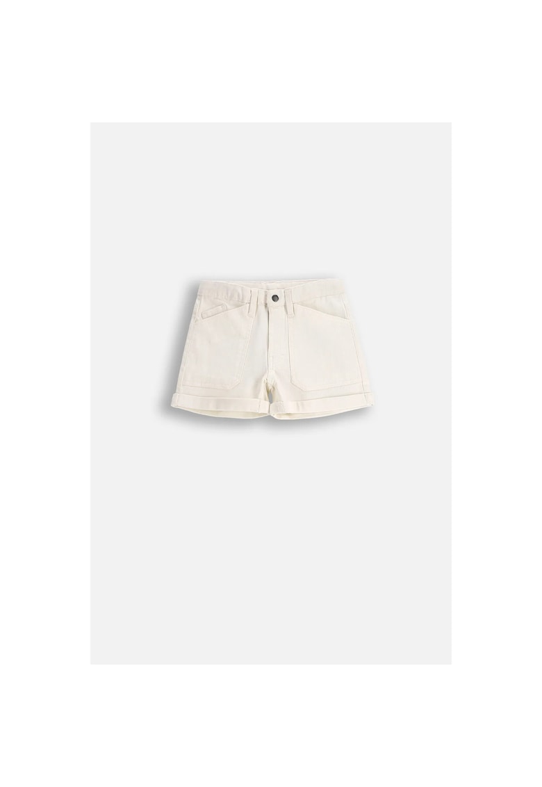 Pantaloni scurti copii - bumbac - bej