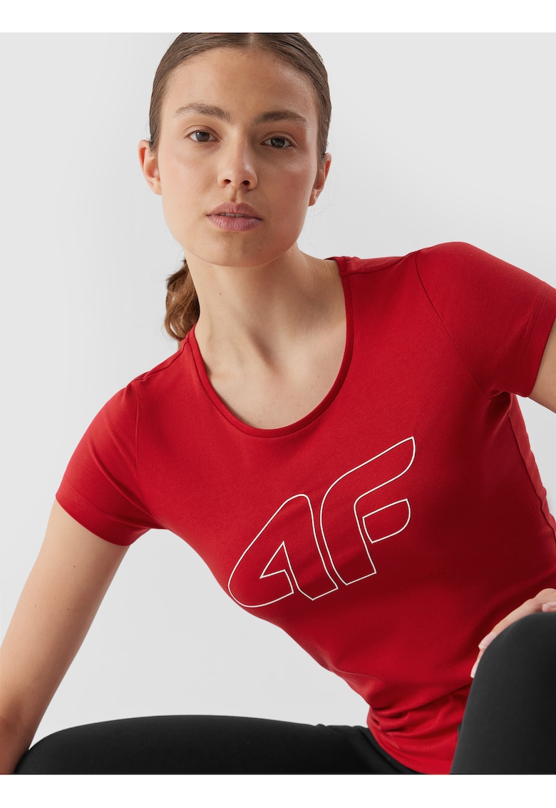 Tricou dama Bumbac - Alb -